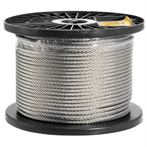 CABO DE ACO GALVANIZADO 6X19 AF 3/8