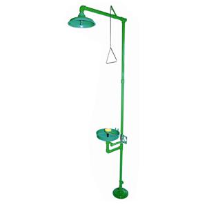 CHUVEIRO E LAVA OLHOS ACIONAM MANUAL CL-001 ABS AXION