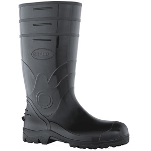 BOTA PVC PR S/BICO CANO LONGO SEM FORRO 85BPL600SF TAM 42