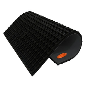 ESTRADO BORRACHA 1000X1000X25,4MM NR-1247 PRETO CL 2 ORION