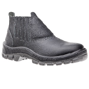 BOTINA PU BI C/B PLASTICO ELAST COURO PR 50B19 ANTIEST T 42