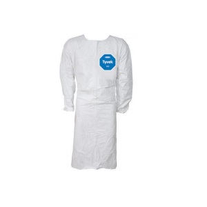 AVENTAL TYVEK 500 C/ELASTICO FECH. C/TIRAS BR TY278B T.U