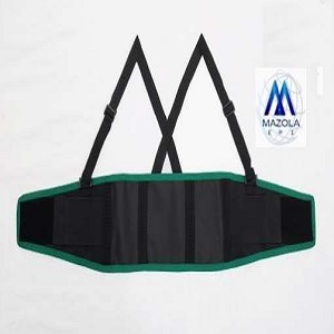 CINTO LOMBAR FECHO.VELCRO SUSPENSORIO X PRETO T.G