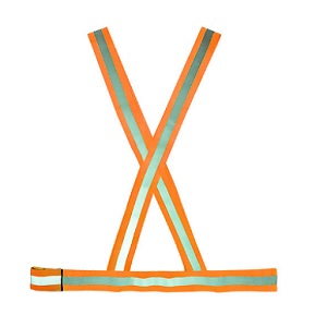 COLETE REFLETIVO X POLIESTER LARANJA 700.01609 T.U