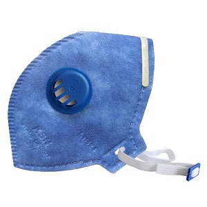 RESPIRADOR DOBRAVEL AZUL C/ VALVULA PFF2-S 20.02