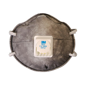 RESPIRADOR 8023B PFF2 CZ POEIRA TOXICA/VAPOR ORG HB004116693