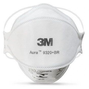 RESPIRADOR AURA 9320BR PFF2 BRANCO DOBR N/VAL HB004385173