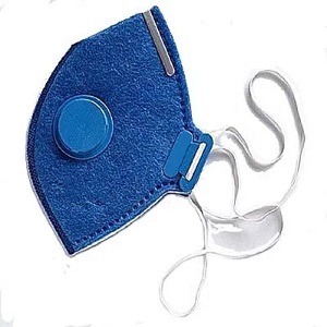 RESPIRADOR DESC. DOBRAVEL PFF2 PLUS VO AZ C/VALV UAL131700