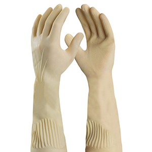 LUVA LATEX ANTIDERRAPANTE S/FORRO NATURAL G DA2020