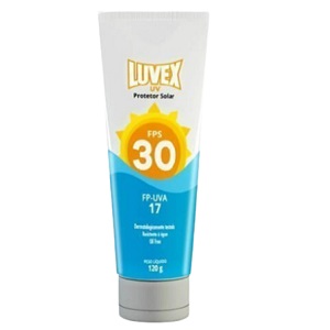 PROTETOR SOLAR LUVEX UV FPS30/UVA 17 BISNAGA 120GR