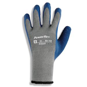 LUVA BORRACHA LATEX AZ/CI TAM 08 REF 80100 ANSELL