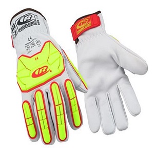 LUVA COURO CAPRINO RESIST.CORTE  BR RINGERS 665 TAM.10