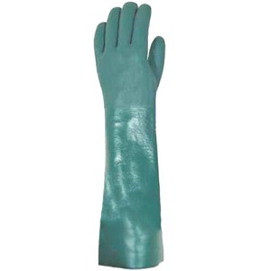 LUVA PVC C/FORRO VD 60CM ASPERA PLASTCOR TAM. 9.5