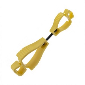 SUPORTE CLIP LUVA GLOVE GUARD VOLK AMARELO 177422301