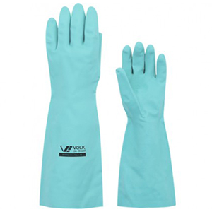 LUVA NITRILICA VERDE S/FORRO 45CM 106206703 TAM.09 (G)