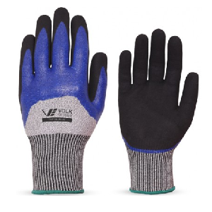 LUVA TRIC BANHO NITR PR/AZ/CZ CUT OIL PLUS T09 G 101902950