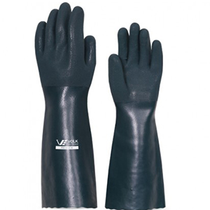 LUVA PVC PALMA ASPERA VERDE 46CM VOLK TAM.09 102510503