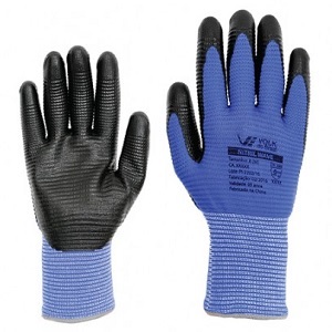 LUVA TRICOTADA BANHO NITRILICA NITRIL WAVE TAM 09 103005529