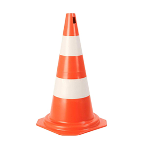 CONE PVC LAR/BR 50CM PLASTCOR