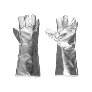 LUVA ARAMI CARBON.ALUM C/FORRO GUNN PUNHO 20CM HJ51320 10/GD