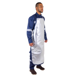 AVENTAL BARBEIRO LONA ALUMINIZADA C/FORRO FIXO 1.15 X 1.00