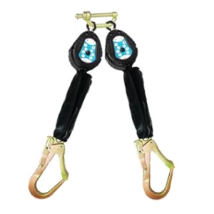 MINI TRAVA QUEDAS RETRATIL DUPLO AZUL 21MM HTQR020YMINI