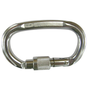 MOSQUETAO ALUMINIO FORMATO OVAL RES. 2200KGF REF. 1135.00