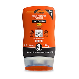 CREME PROTETIVO NUTRIEX LUVA QUIMICA GRUPO 3 200 GRS 0064717